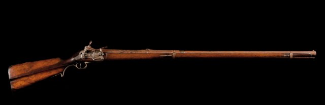 Portuguese flintlock sporting gun, by Xavier dos Reis, mid 18th century